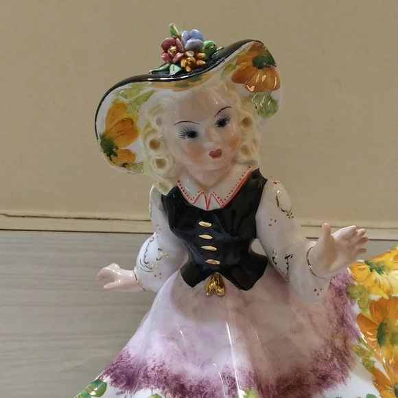 Vintage RARE 1950's Italian G. Girardi Lovely Lady J.I.C 578 - Picture 2 of 5